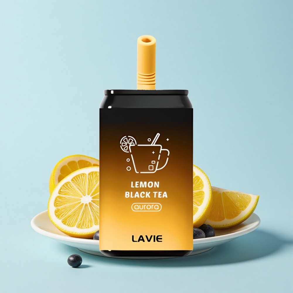 LAVIE Aurora 11000 Pūšanas Citrānu Melnā Tēja 22mL 650mAh Type-C