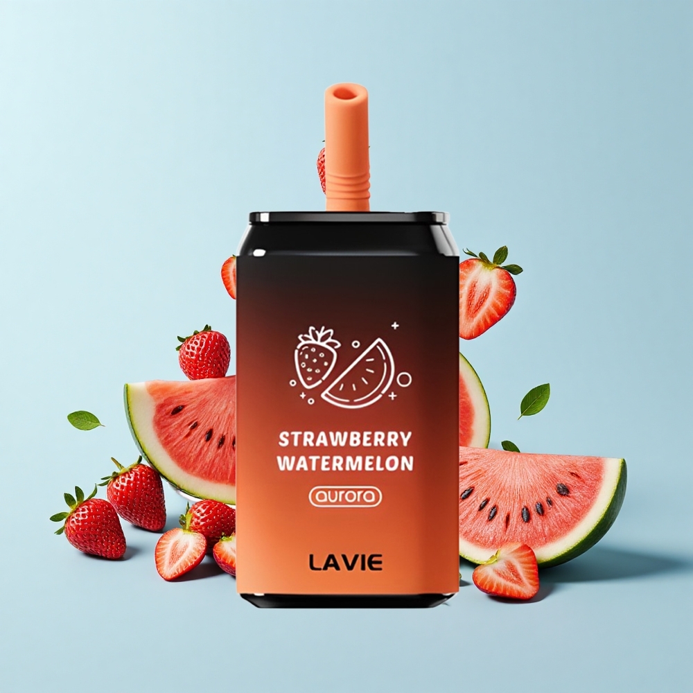 LAVIE Aurora 11000 Pūšanas Zemeņu Arbūzs 0% 22mL 650mAh Type C