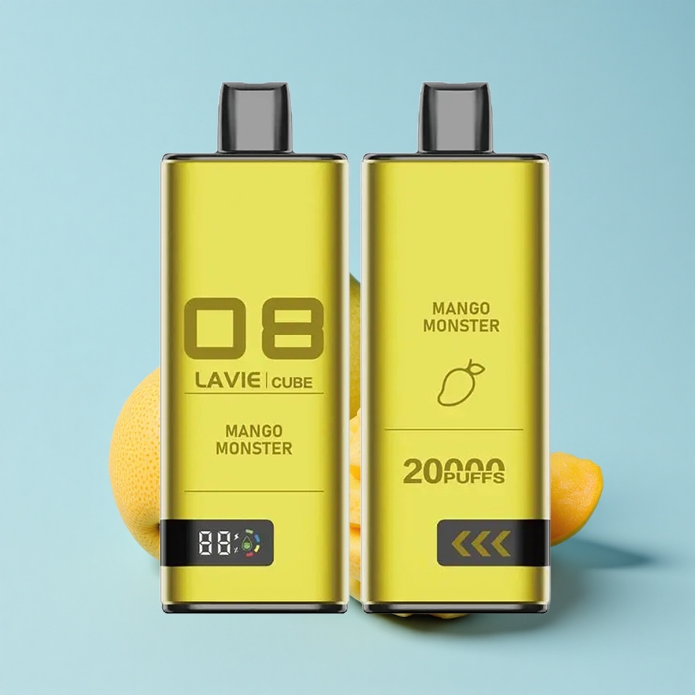 Lavie Cube 20000 Iesūkieni Vienreizējās Lietošanas Vape Manga Briesmonis 28mL 5% Type C