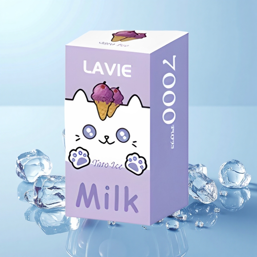 Lavie Milk 7000 Iesūkieni Vīnogu Ledus 0% 16mL 600mAh C