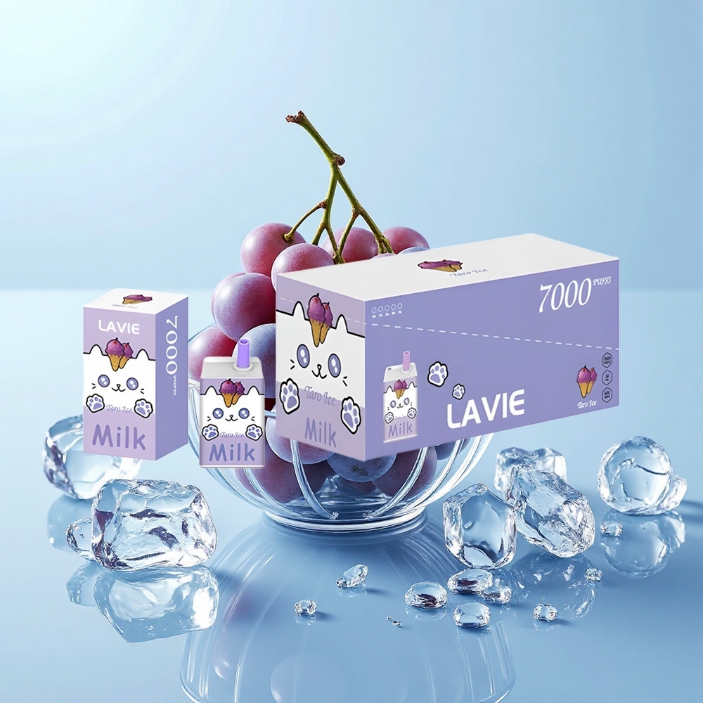Lavie Milk 7000 Iesūkieni Vīnogu Ledus 0% 16mL 600mAh C