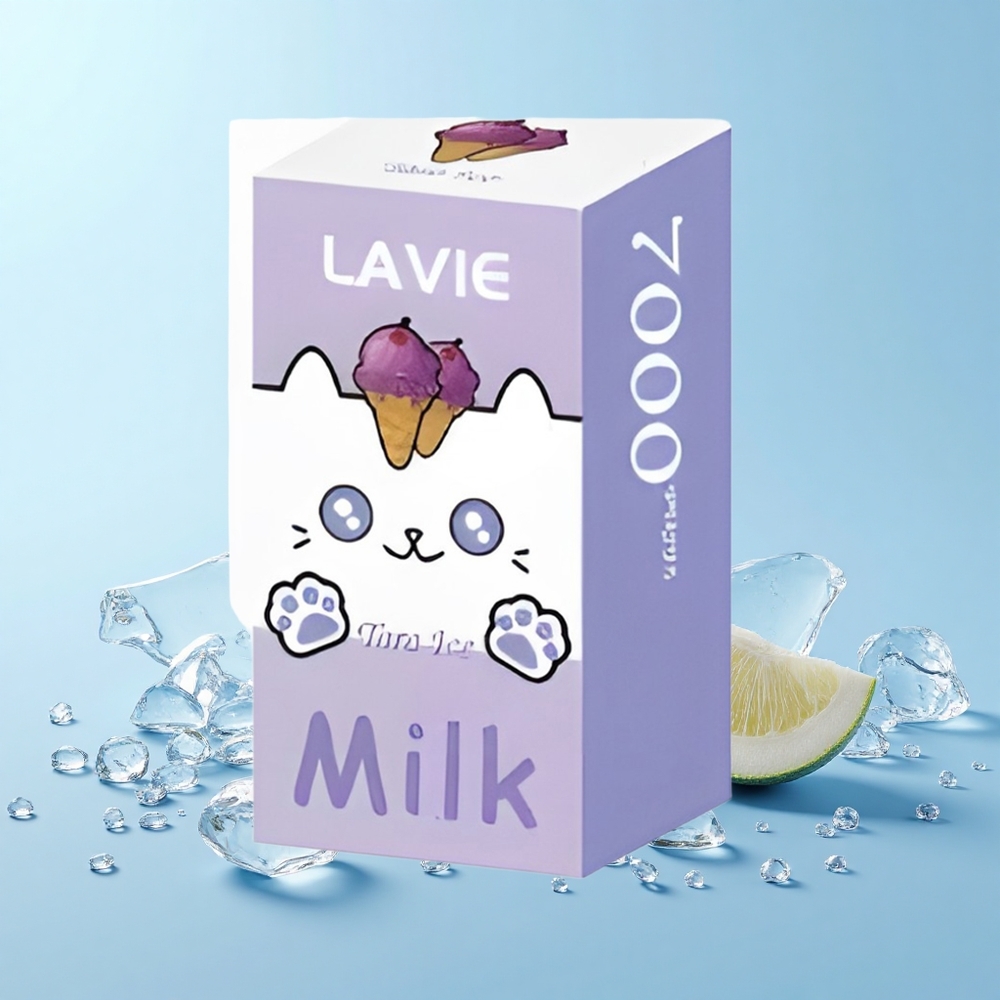 Lavie Milk 7000 Pūšas Tāro Ledus 0% 16mL 600mAh