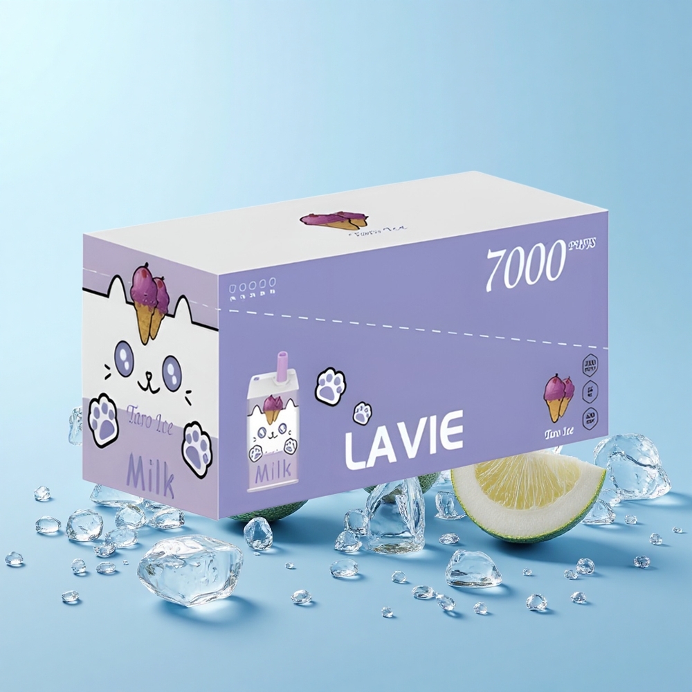 Lavie Milk 7000 Pūšas Tāro Ledus 0% 16mL 600mAh