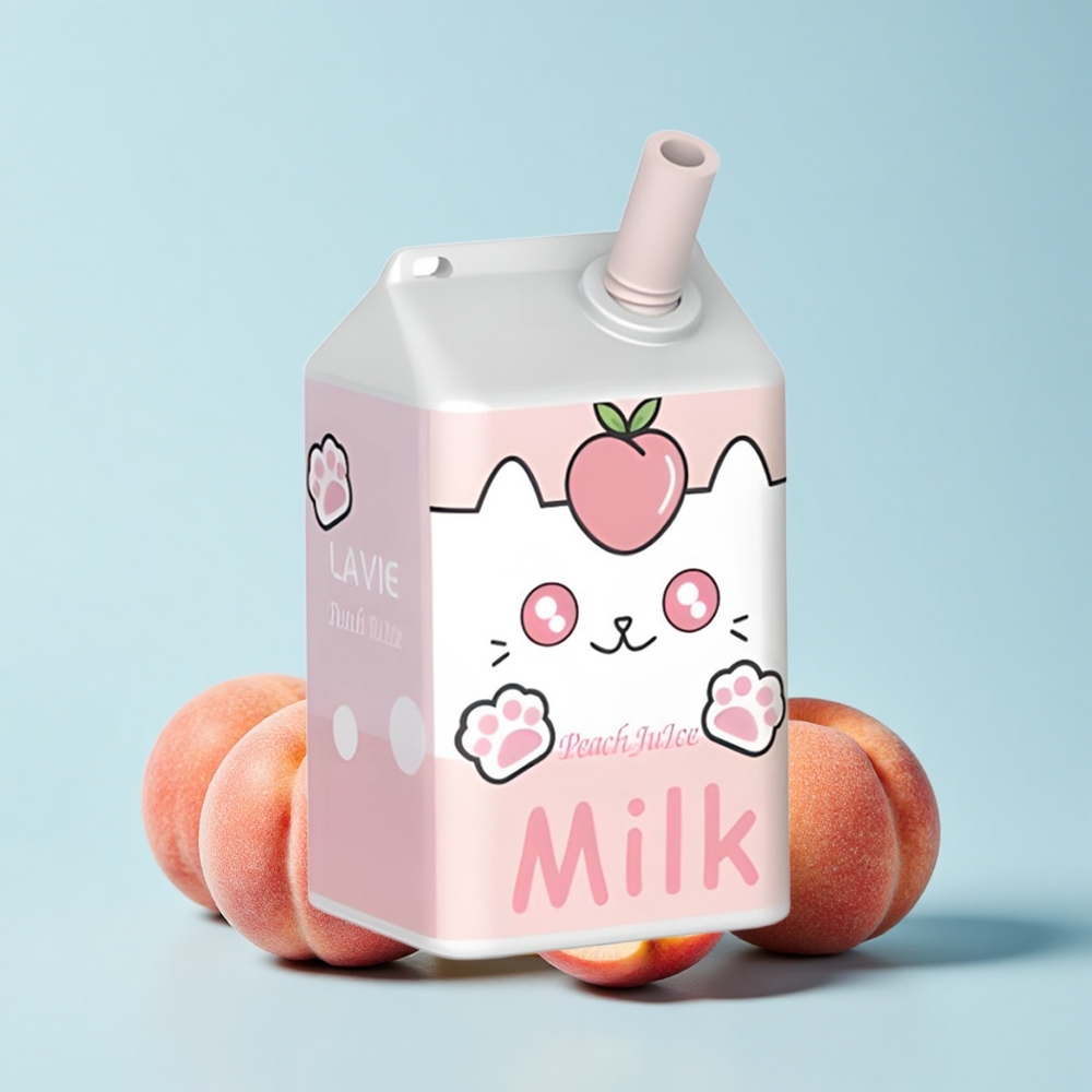 Lavie Milk 7000 Pūšu Persiku Sula 16mL 600mAh Type-C