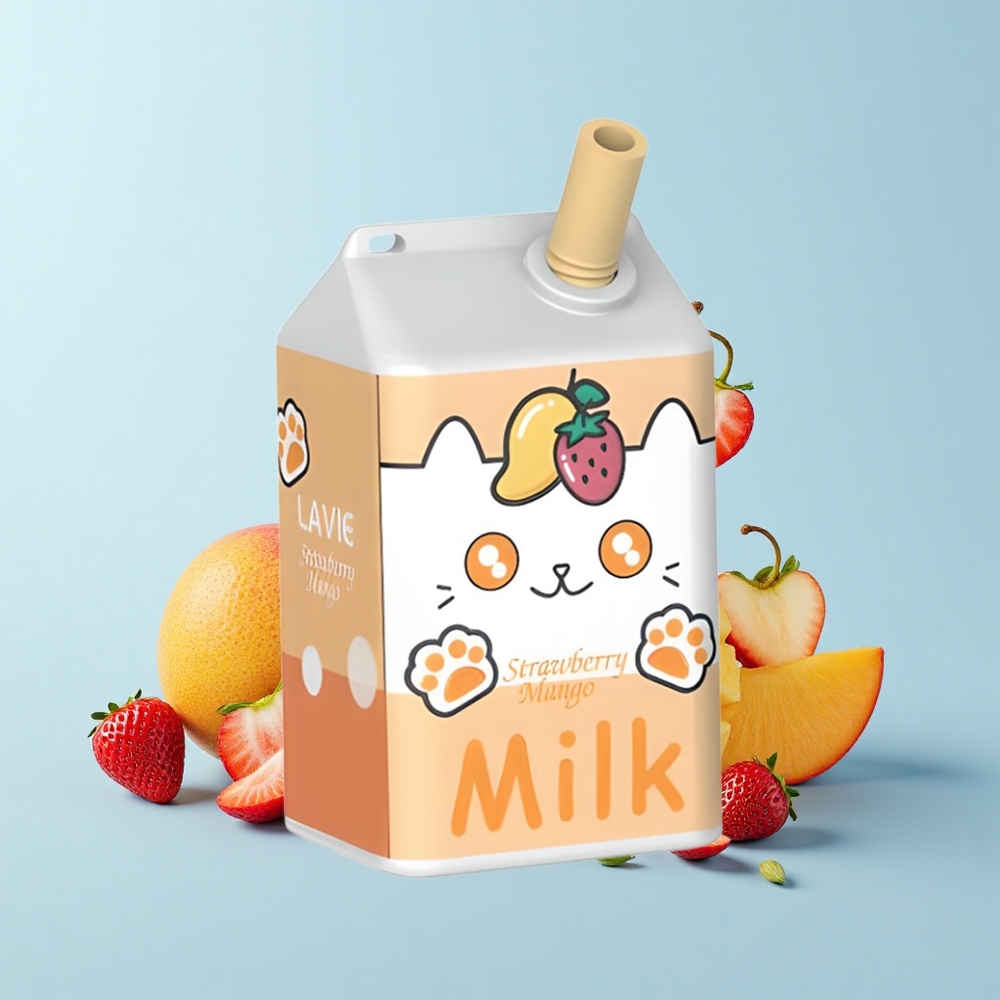 Lavie Milk 7000 Pūšu Zemeņu Manga 16mL 5% 600mAh Type C