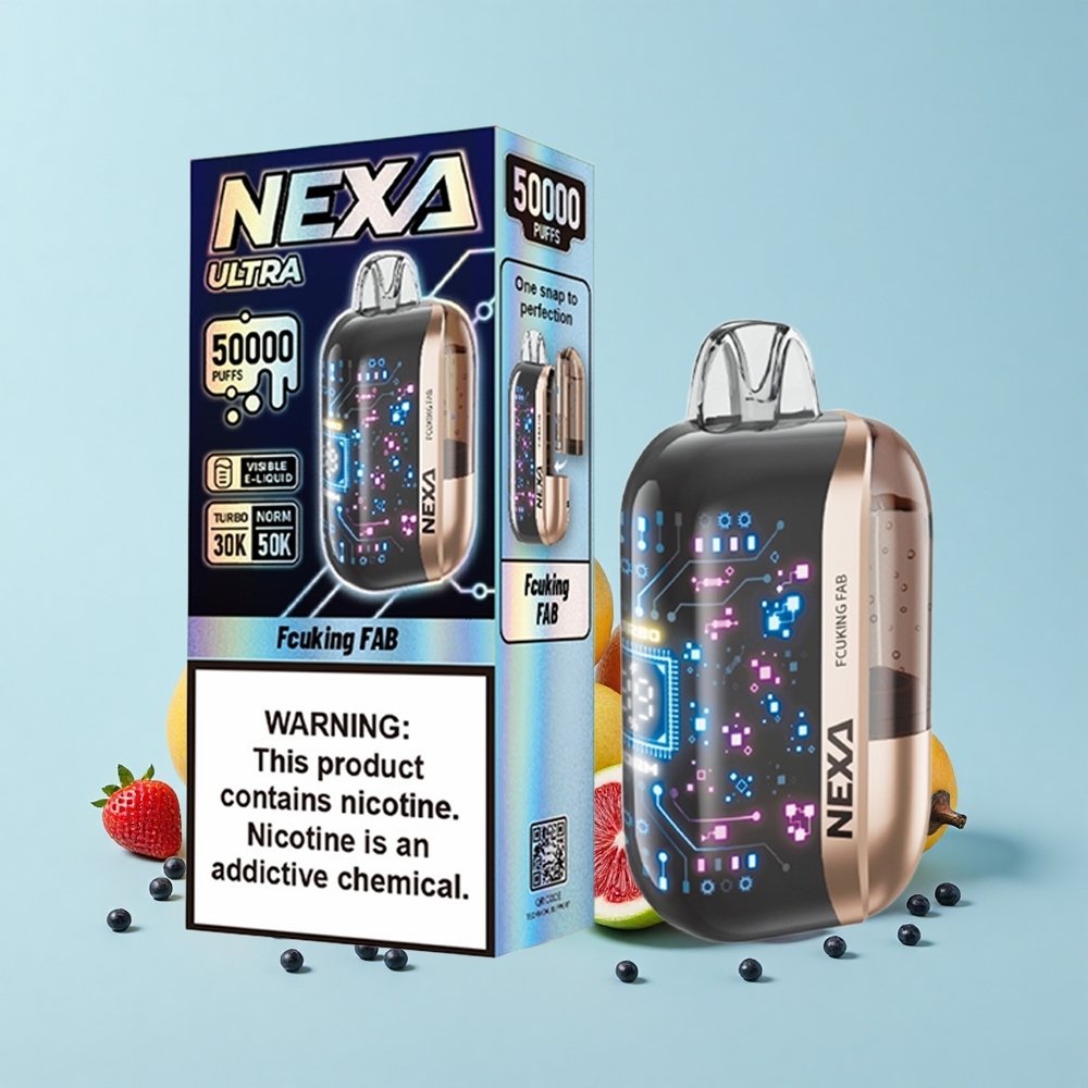 NEXA Ultra 50K 50 000 Iekšā Ielādēts 20mL 800mA/h 5% Nikotīns Fab