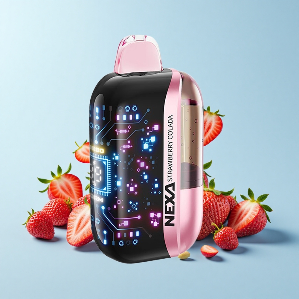 NEXA Ultra 50K 50k Pūšu Zemeņu Kolāda 20mL 800mAh 5% 0.9ohm