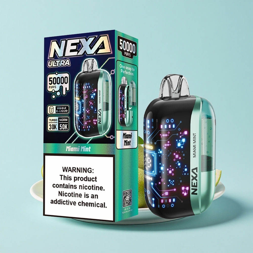NEXA Ultra 50K Mutes Mēness Mētra 20mL 800mAh 5% 0.9ohm
