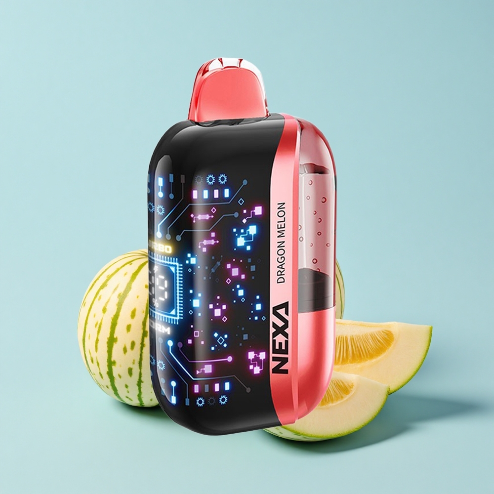 NEXA Ultra 50K Pūšu Vienreizējās Lietošanas Vape Pūķa Melone 20mL 800mAh 5% 0.9ohm