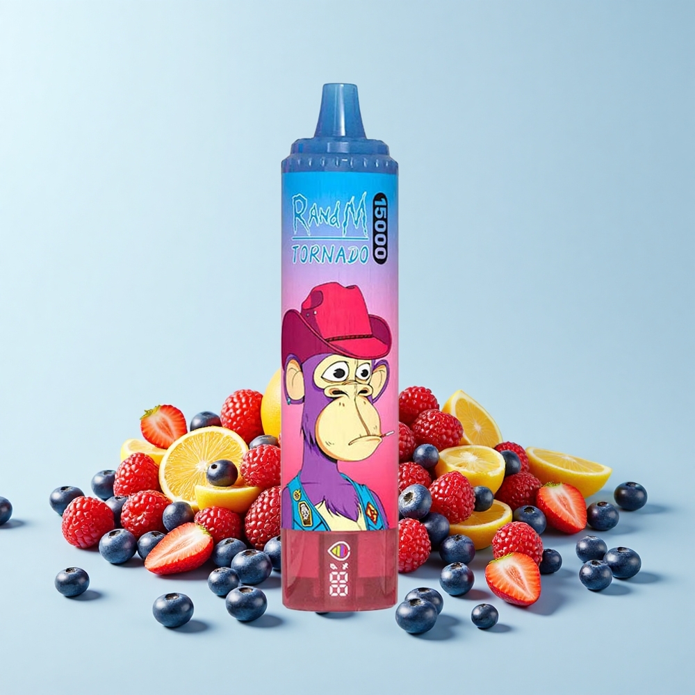 RandM Fumot Tornado 15000 Iekšpūšu Tornado Jauktās Ogles 25mL 850mAh 0.9Ω Mesh