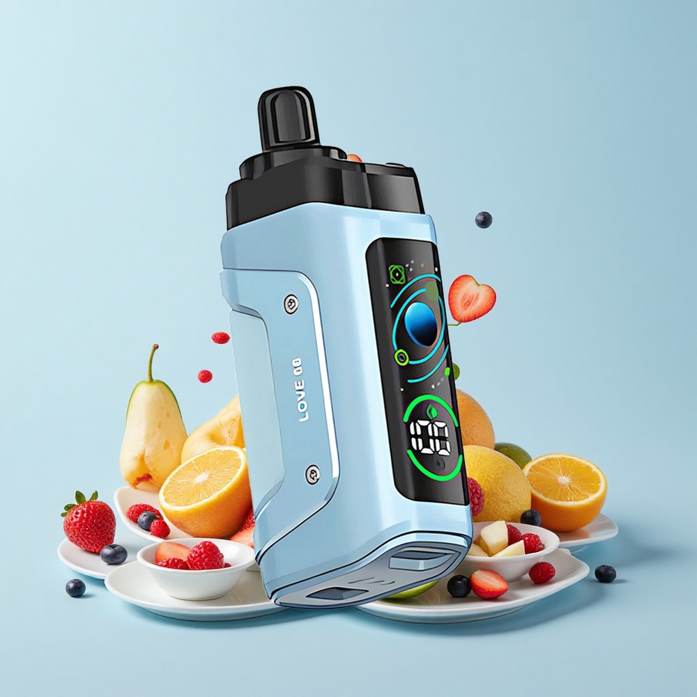 Razz Bar 45000 Pūšu Vienreizējās Lietošanas Vape Mīlestība 66 1.0 Ohm Mežs Spole 650 mAh Batterija 20 mg/mL Nikotīns