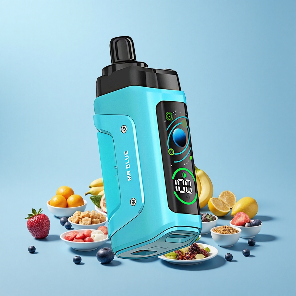Razz Bar 45000 Puffs Mr Zils 1.0 Ohm Mesh 650mAh Type-C