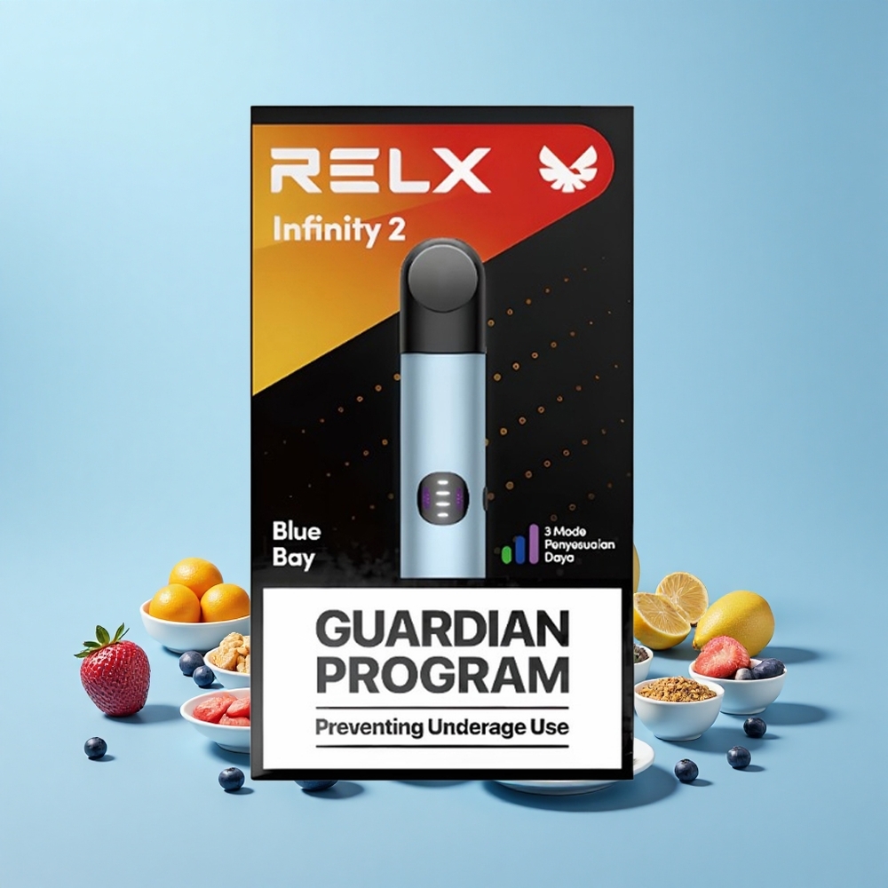 Relx Infinity 2 650 Pūti Zilā 1.9mL Pods 440mAh USB-C