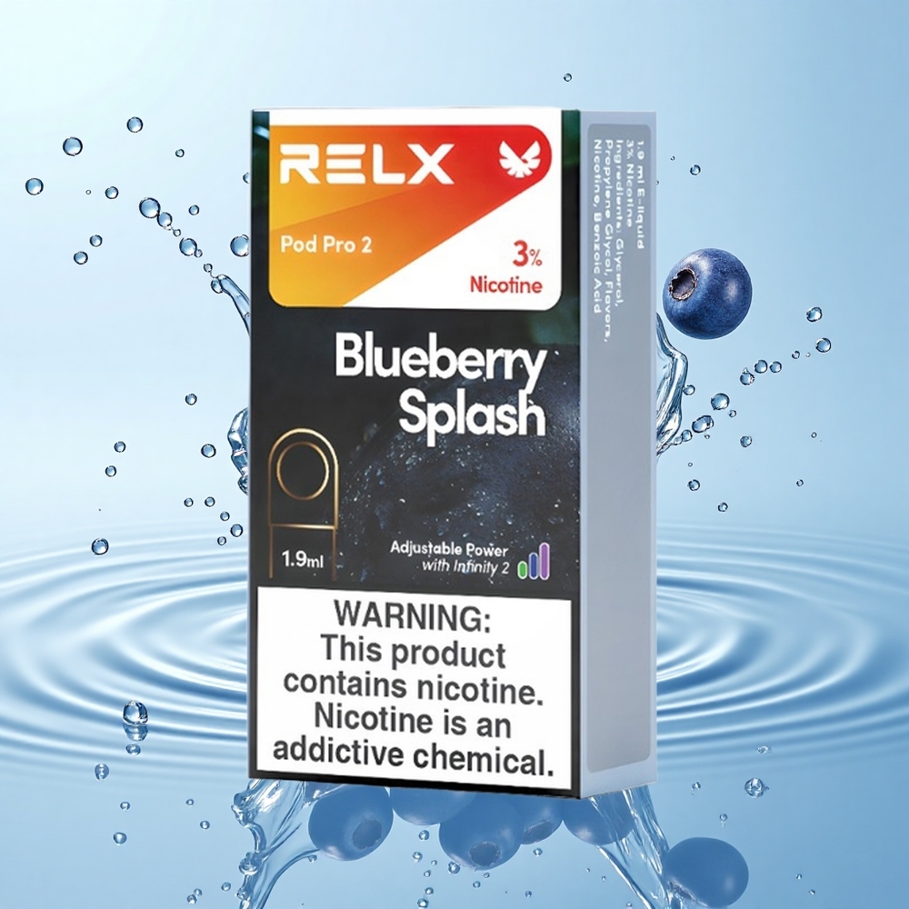 RELX Pod Pro 2 600 Pūši Mellenju Šļakts 3% Nikotīns 1.9mL 3 Režīmi