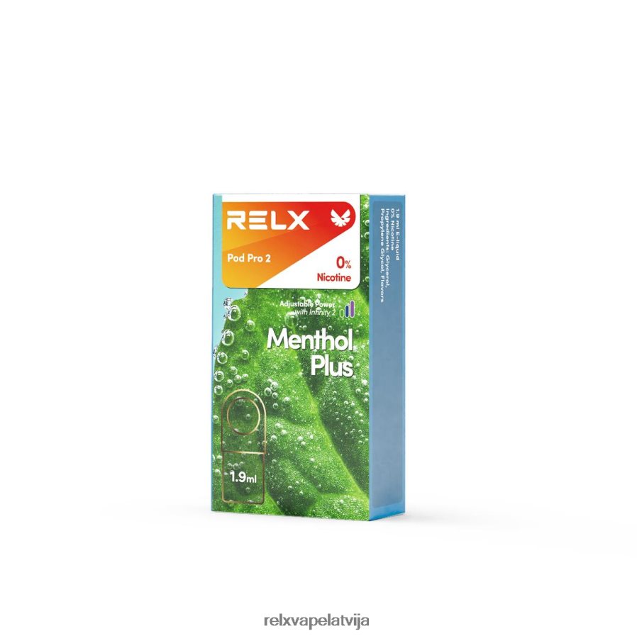 RELX Riga - RELX pod pro - 2 pākstis mentols plus 00TBB23