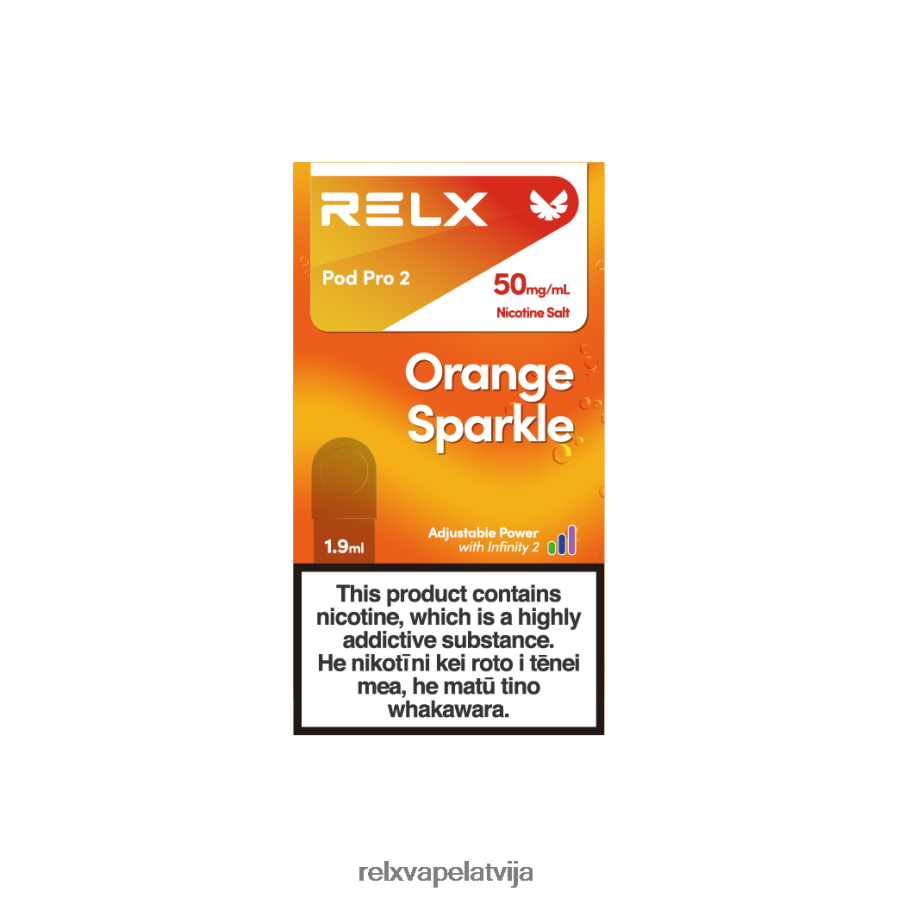 RELX e cig - RELX pod pro 2 - 3 pākstis oranža dzirksti 00TBB99