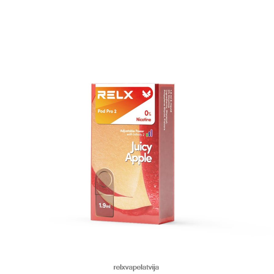 RELX pods flavors - RELX pod pro 2 sulīgs ābols 00TBB25