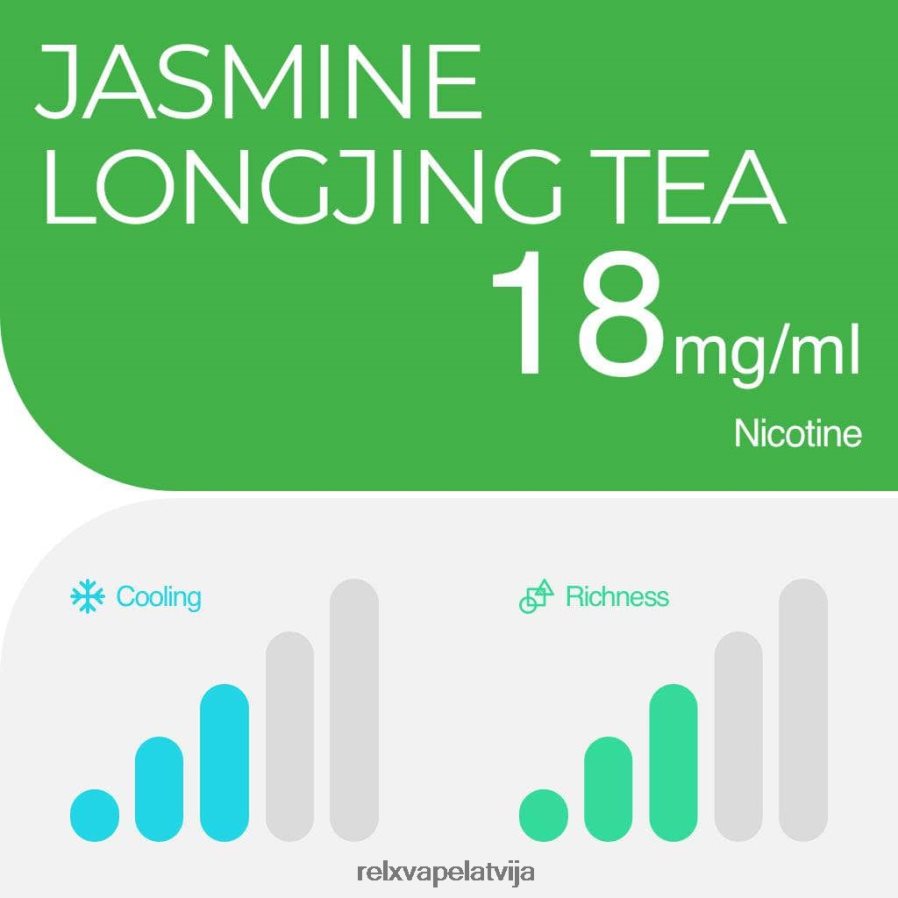 RELX vape pods - RELX pod pro - 2 pākstis jasmīna longjing tēja 00TBB11