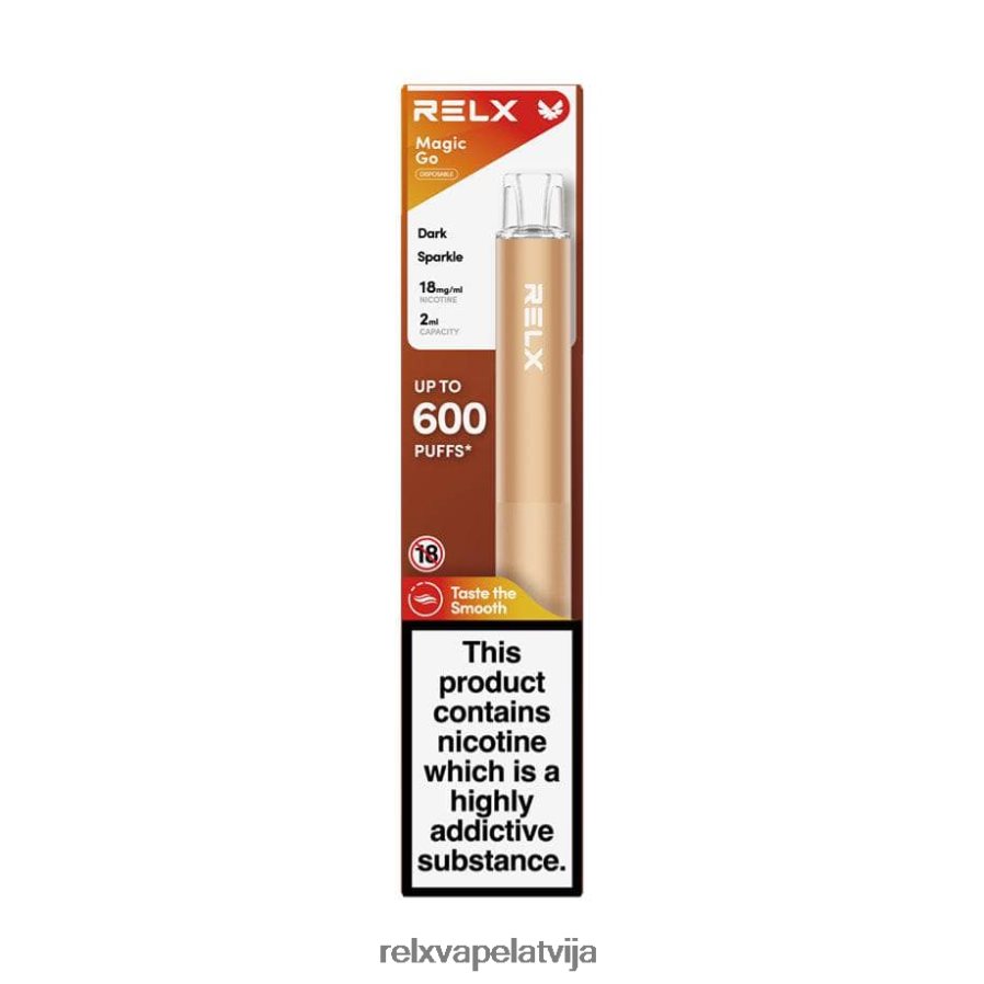 RELX flavors pods - RELX MagicGo ga600 tumšs dzirksts 00TBB40