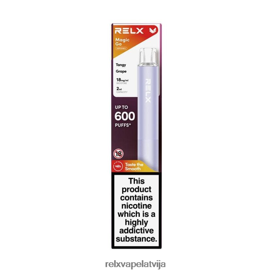 RELX vape pods - RELX MagicGo ga600 pikants vīnogas 00TBB42