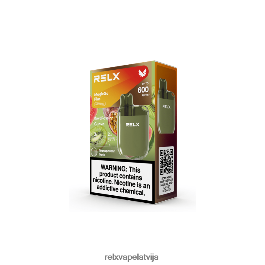 RELX Riga - RELX MagicGo plus sa600 kivi kaislības gvajava 00TBB54