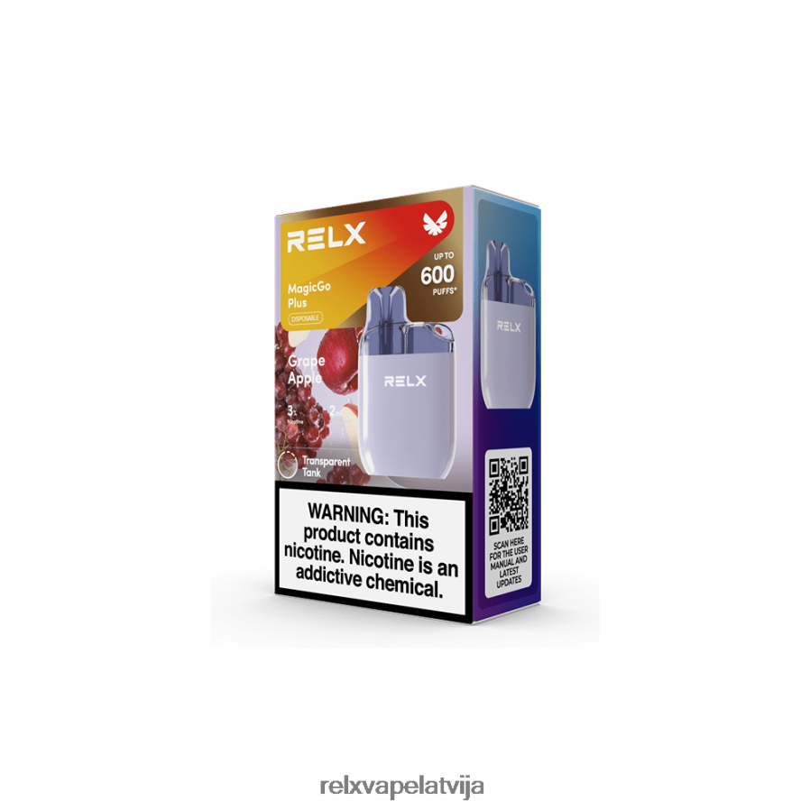 RELX pod price - RELX MagicGo plus sa600 vīnogu ābols 00TBB57