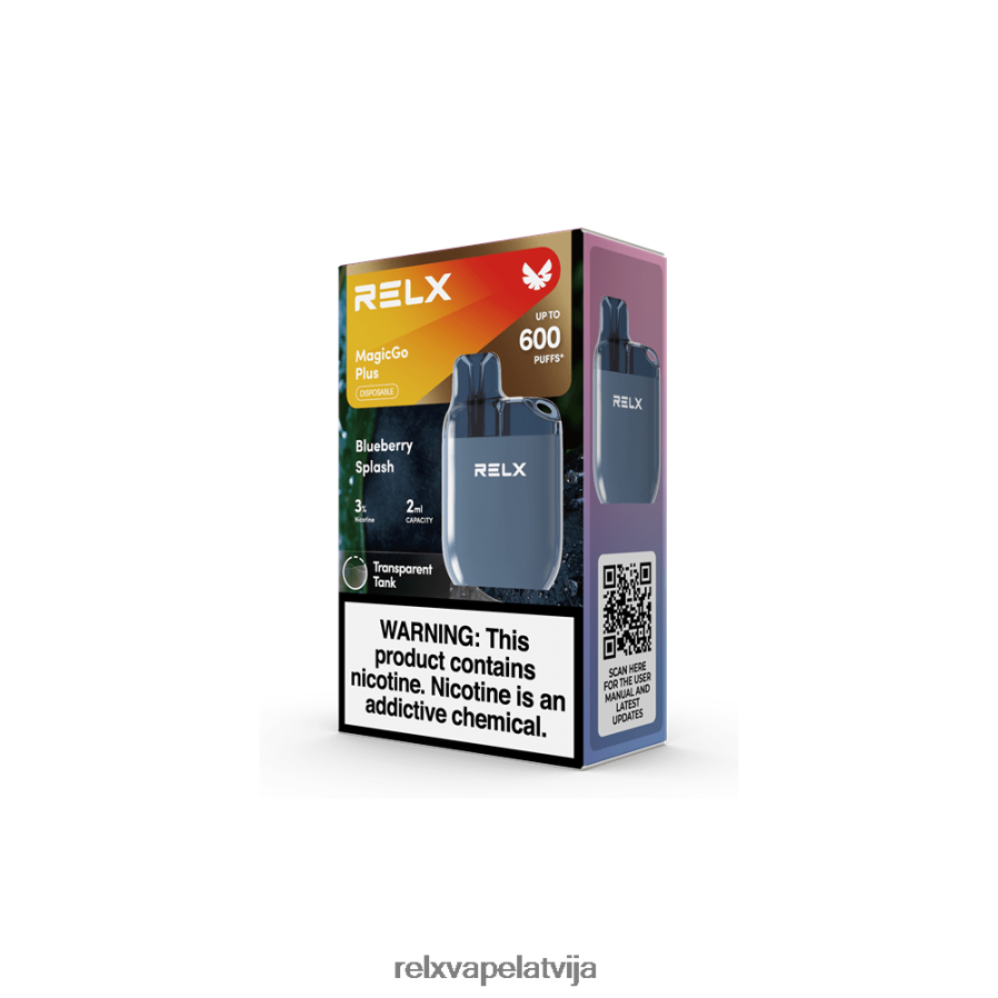 RELX vape Latvija - RELX MagicGo plus sa600 melleņu šļakatas 00TBB53