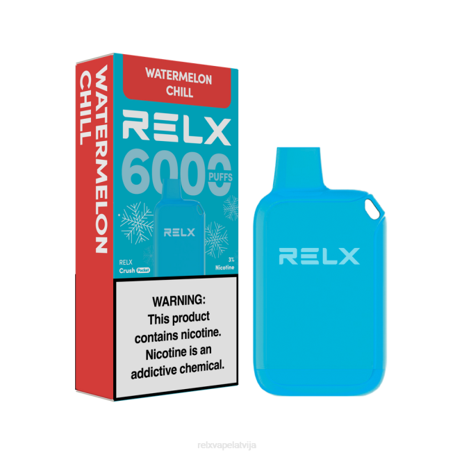 RELX E Cig | arbūzu chill RELX Crush Pocket 6000 ledus 2Z0624