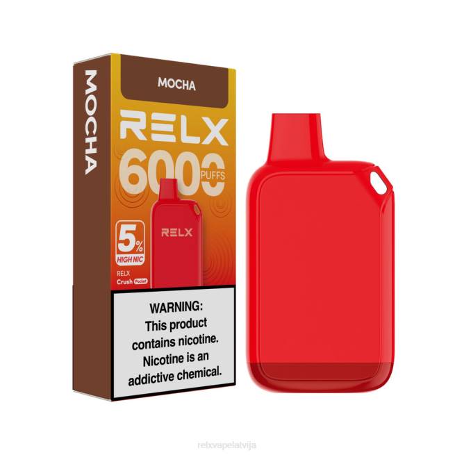 RELX Vape Latvija | mokas RELX Crush Pocket 6000 5% augsts nic 2Z0625