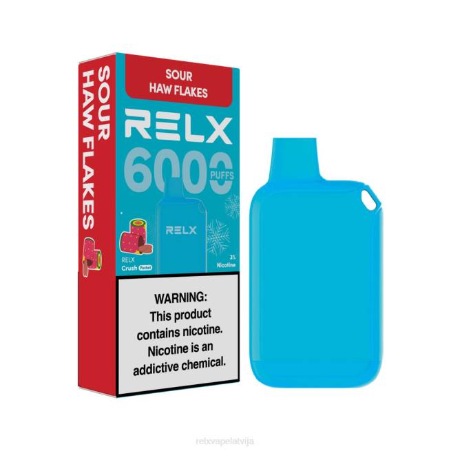 RELX Vape Pods | skābās vanagu pārslas RELX Crush Pocket 6000 ledus 2Z0616